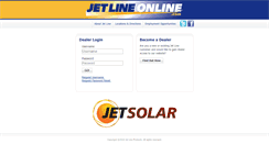 Desktop Screenshot of jetlineonline.com